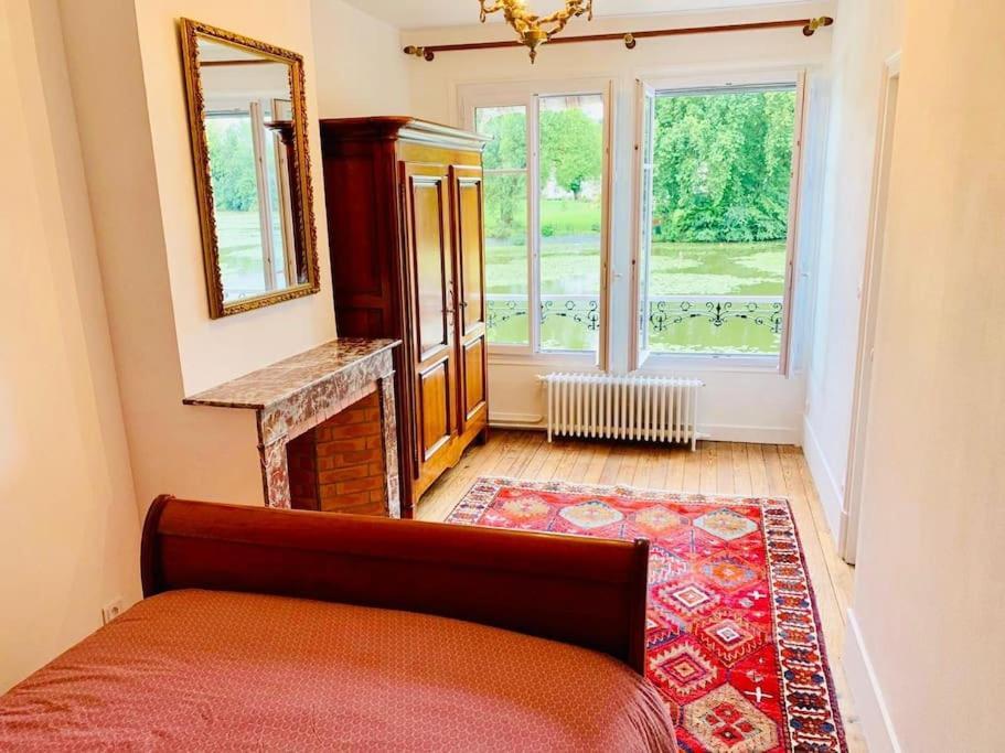 Maison De Charme Avec Vue Sur Chateau بيرّفوندس المظهر الخارجي الصورة